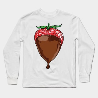 Chocolate Covered Strawberry Long Sleeve T-Shirt